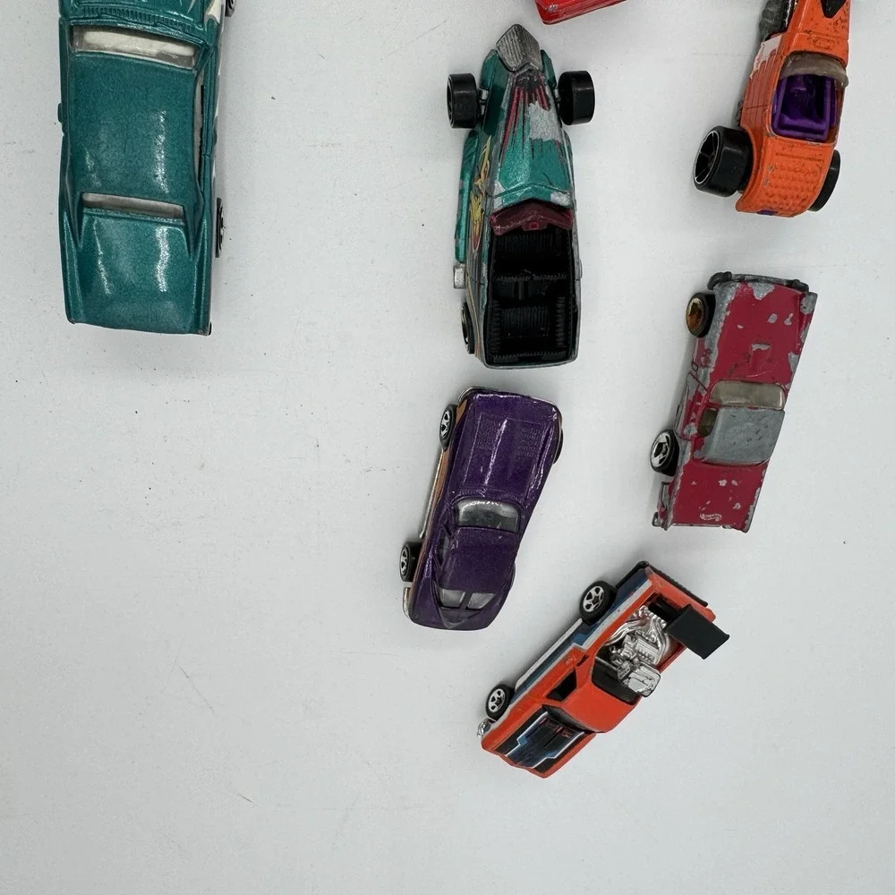 Vintage Hot Wheels Diecast Car Lot Of 9 Mattel‎ 1970s 1980s 1990s Toy Cars